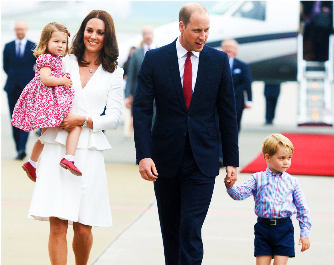 Członkowie rodzin królewskich w Polsce, Kate i William w Polsce