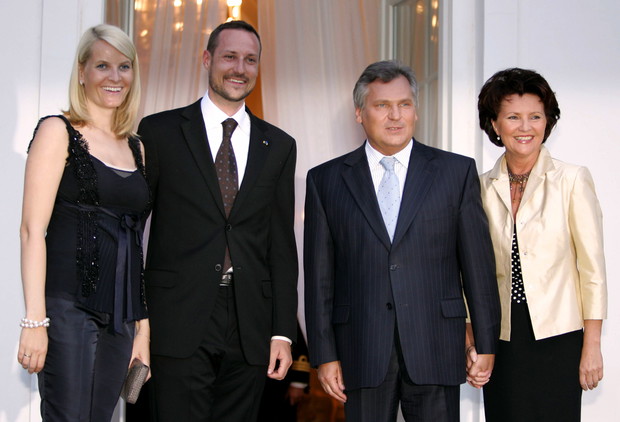 Crown Prince Haakon & Crown Princess Mette-Marit Visit Poland