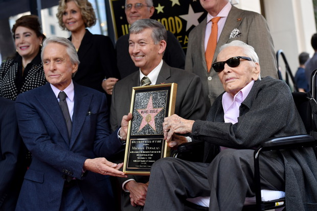 Michael Douglas Honored With Star On The Hollywood Walk Of Fame