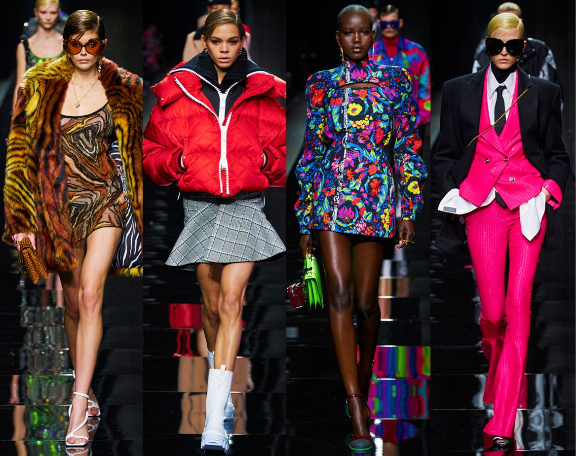 Versace pokaz na jesień zimę 2020 2021