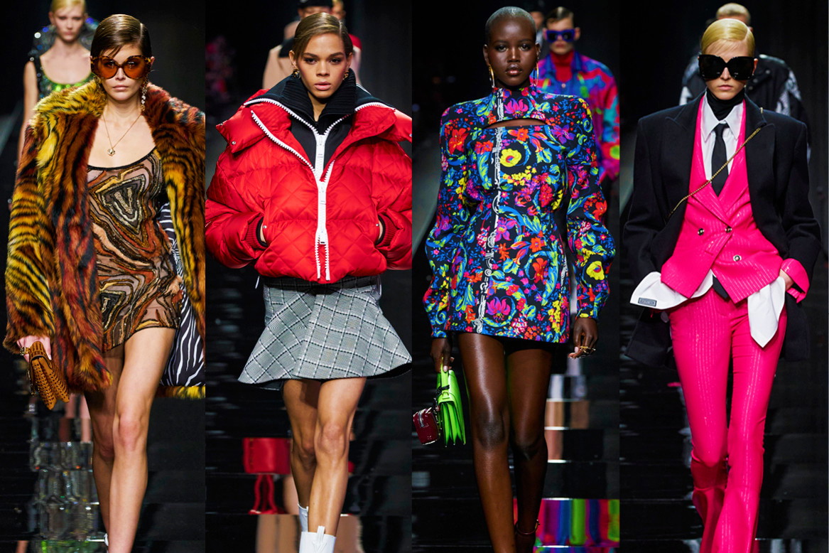 Versace pokaz na jesień zimę 2020 2021