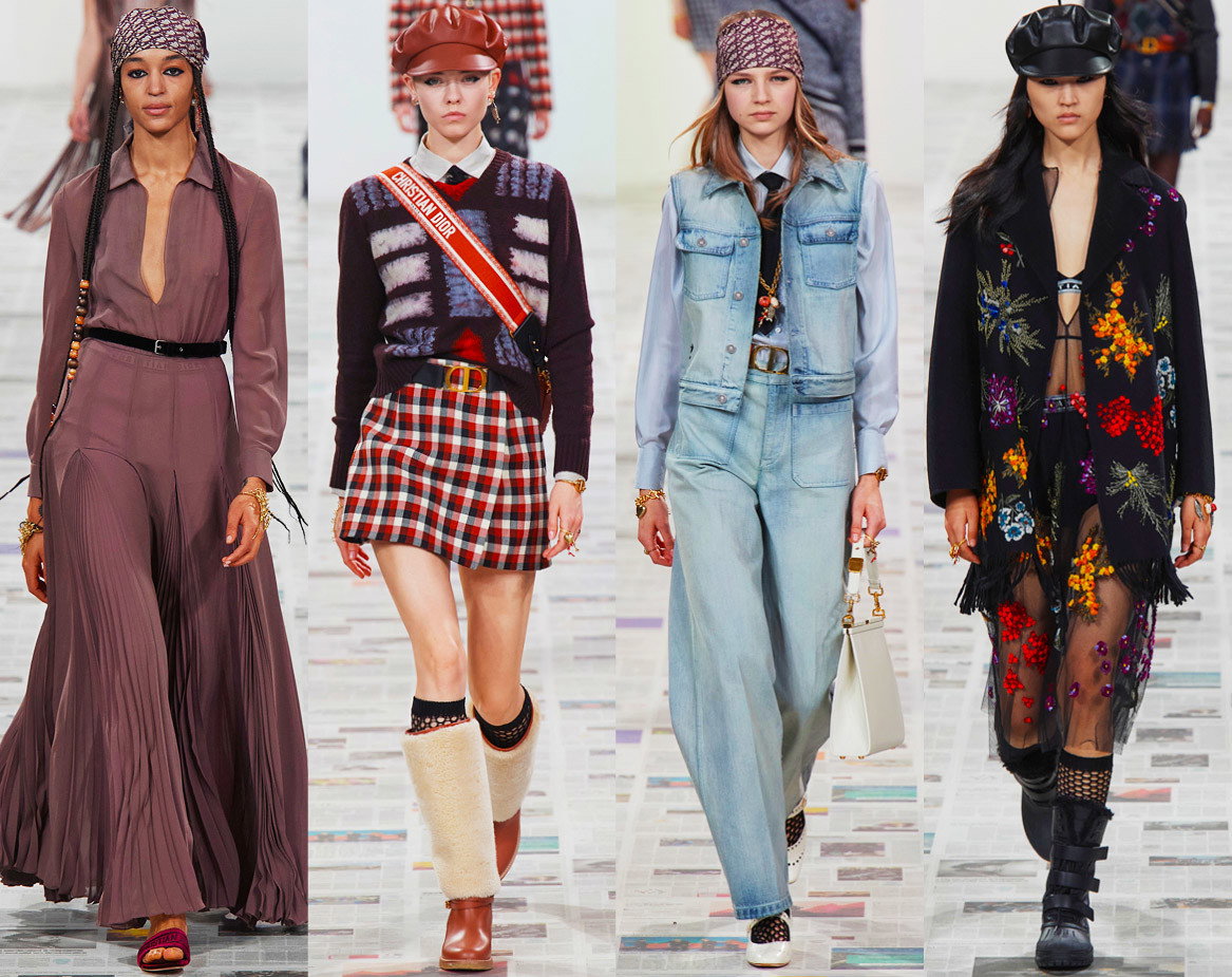 Dior pokaz kolekcja na jesień zimę 2020 2021