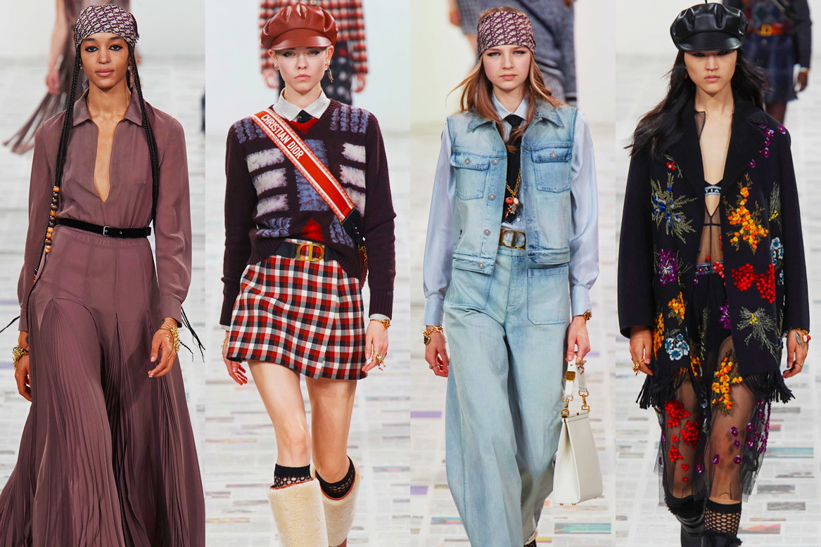 Dior pokaz kolekcja na jesień zimę 2020 2021