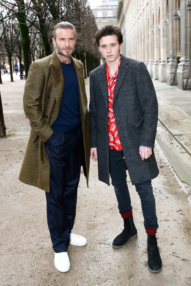 Louis Vuitton : Front Row - Paris Fashion Week - Menswear F/W 2018-2019