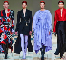 Alexander McQueen pokaz na jesień zimę 2020 2021