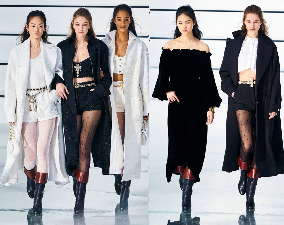chanel pokaz na jesień zimę 2020 2021