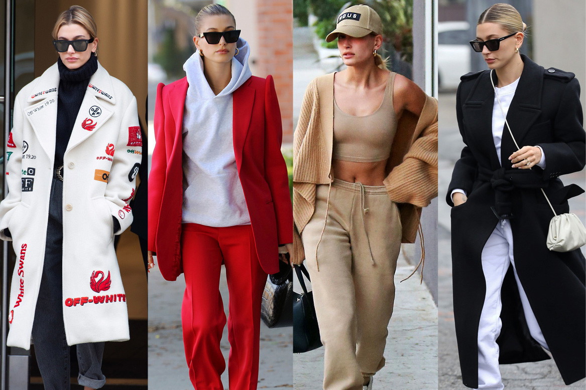 Hailey Bieber i jej sneakersy buty sportowe marki