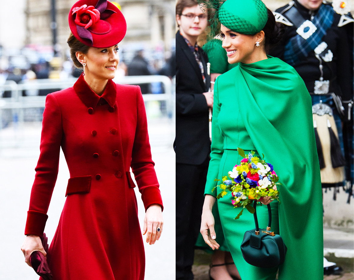 Księżna Meghan księżna kate pojedynek na styl