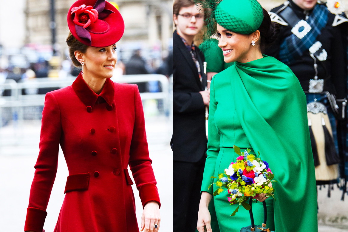 Księżna Meghan księżna kate pojedynek na styl