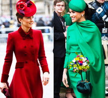 Księżna Meghan księżna kate pojedynek na styl