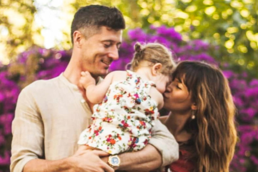 Anna Lewandowska, Robert Lewandowski, Klara Lewandowska