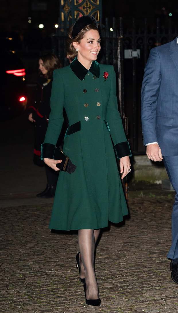 The Queen Attends A Service At Westminster Abbey Marking The Centenary Of WW1 Armistice