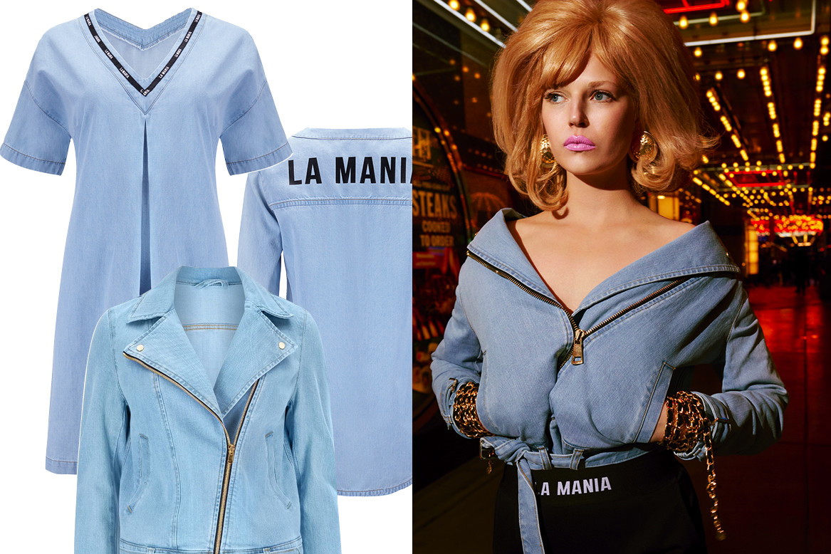 najnowsza kapsuła kolekcja Mania Mind Blow Retro jeans