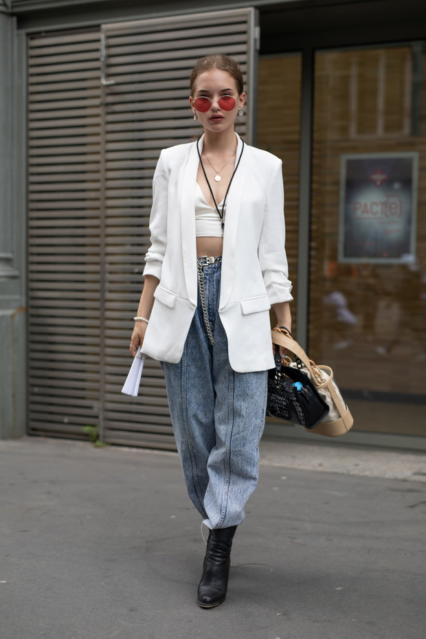 Street Style : Paris Fashion Week - Menswear Spring/Summer 2020 : Day Two
