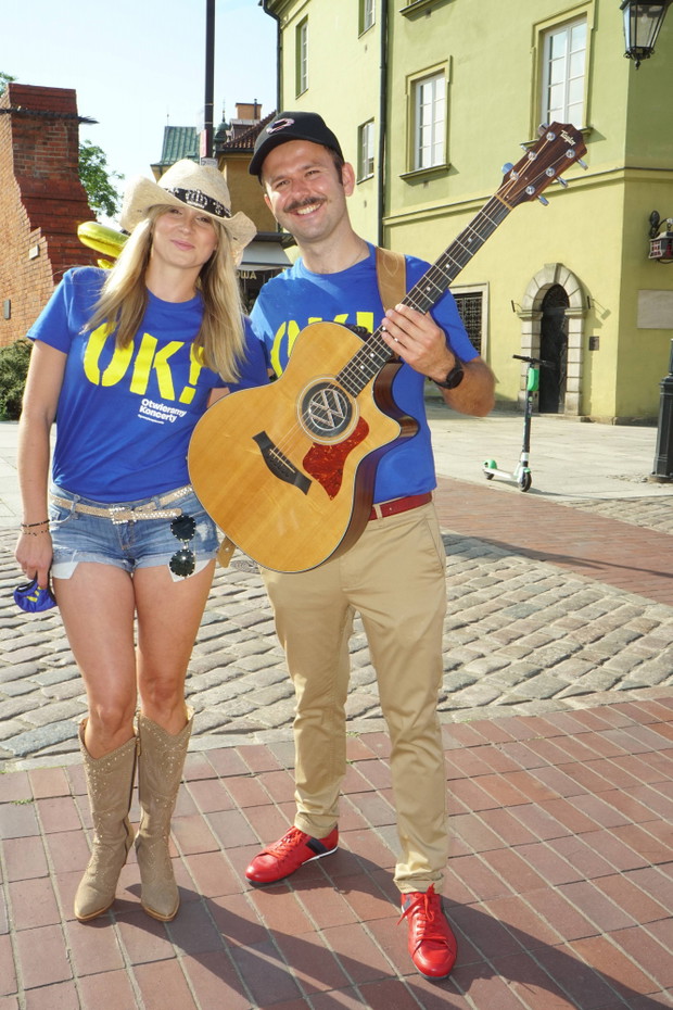 Happening muzyczny na Placu Zamkowym