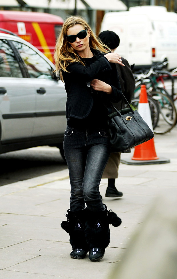 Kate Moss Out In Notting HIll