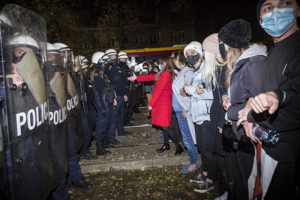 Protesty Strajku Kobiet po wyroku TK ws. aborcji
