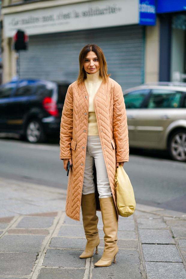 Street Style At Paris Fashion Week - Womenswear Spring Summer 2021 : Day Seven