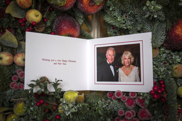 Prince of Wales and Duchess of Cornwall's 2017 Christmas card