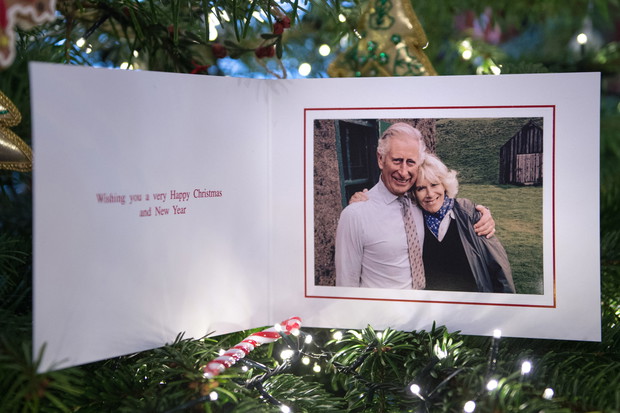 Royal Christmas Card - Prince Charles, Prince of Wales and Camilla, Duchess of Cornwall