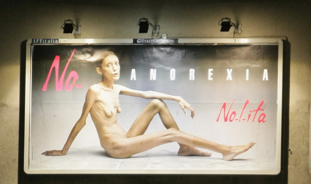New Fashion Brand Nolita Advertising Campaign Against Anorexia