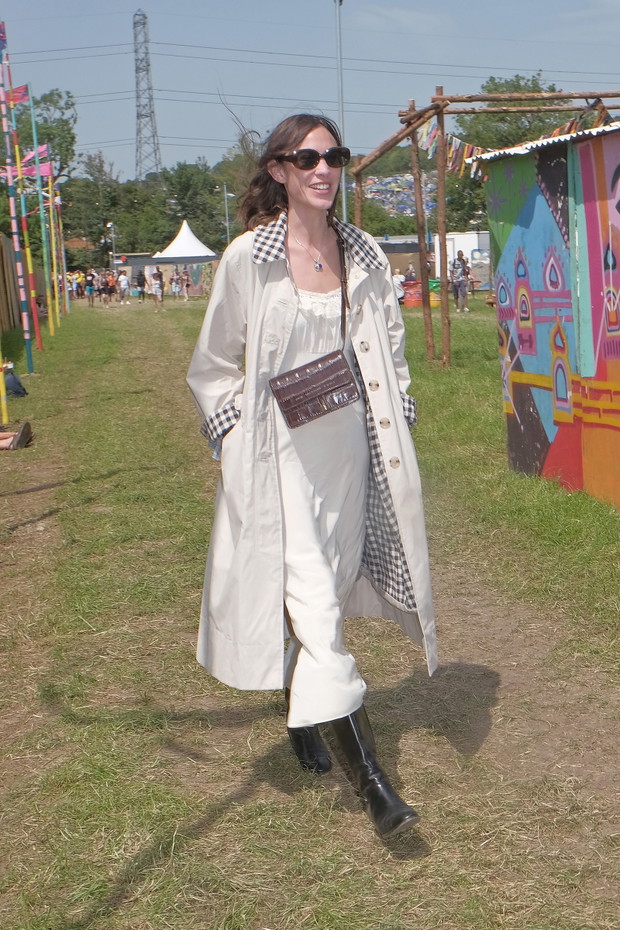 Celebrity Sightings at Glastonbury 2019