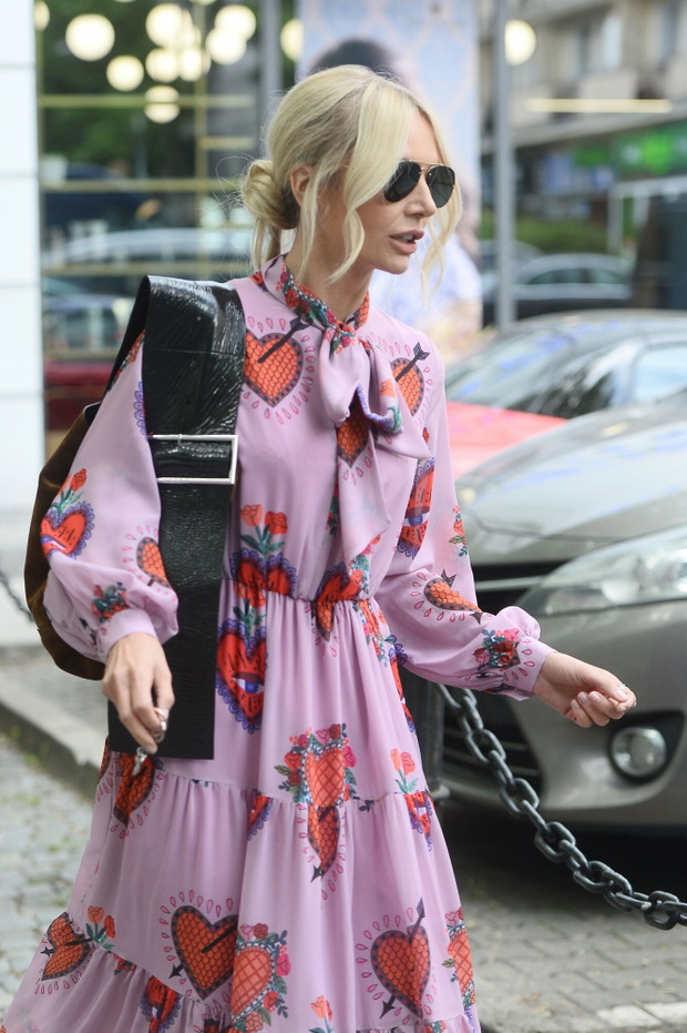Agnieszka Wo?niak-Starak przed studiem DDTVN