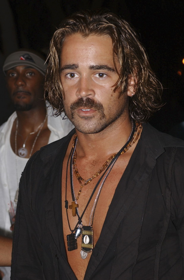 Colin Farrell And Jamie Foxx Outside Delano Hotel