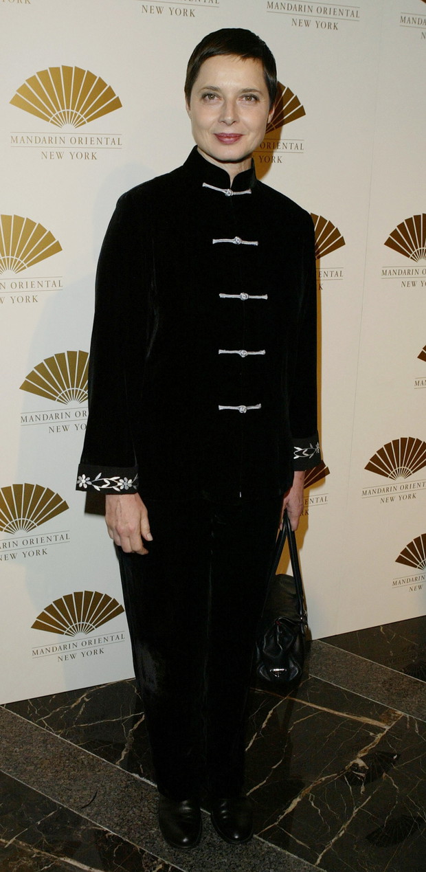 Isabella Rossellini attends the gala opening of the Mandarin Oriental, New York