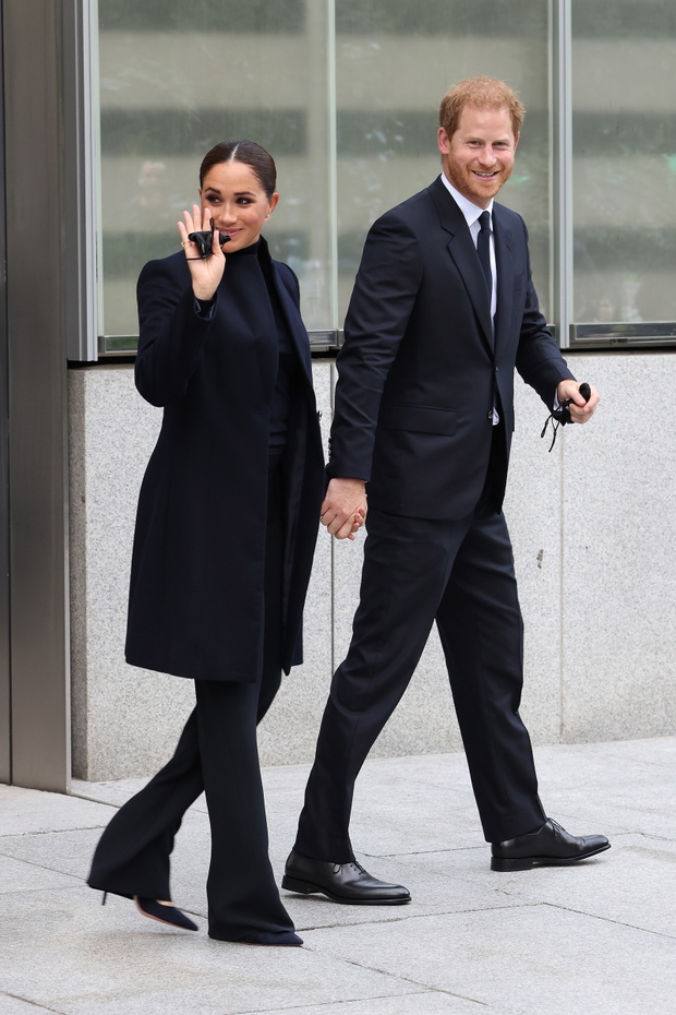 The Duke And Duchess Of Sussex Visit One World Observatory With NYC Mayor Bill De Blasio