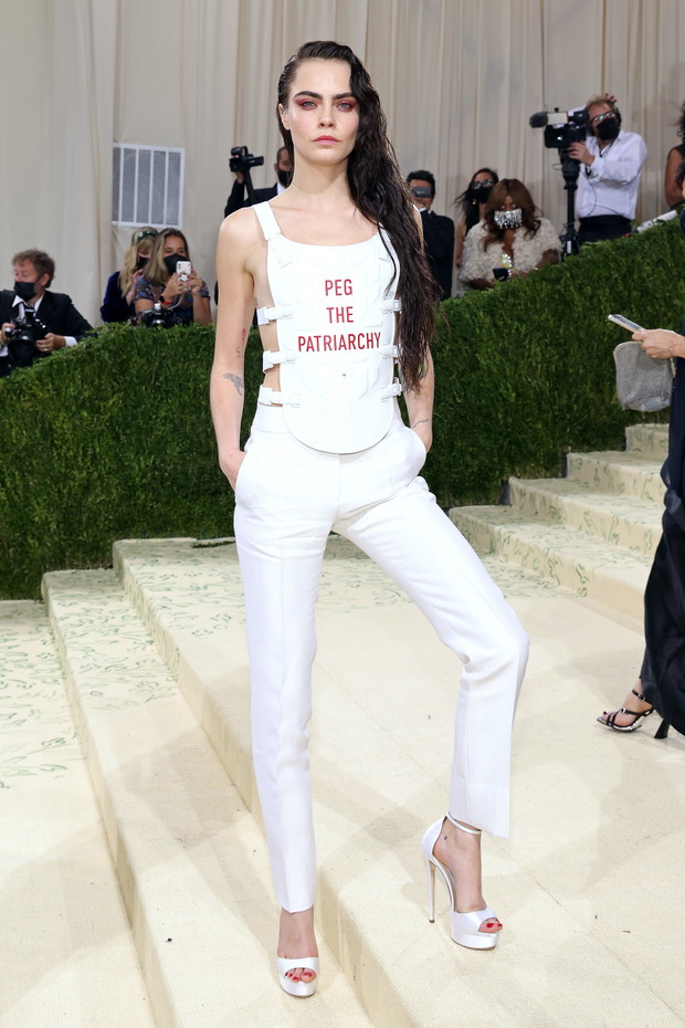 The 2021 Met Gala Celebrating In America: A Lexicon Of Fashion - Arrivals