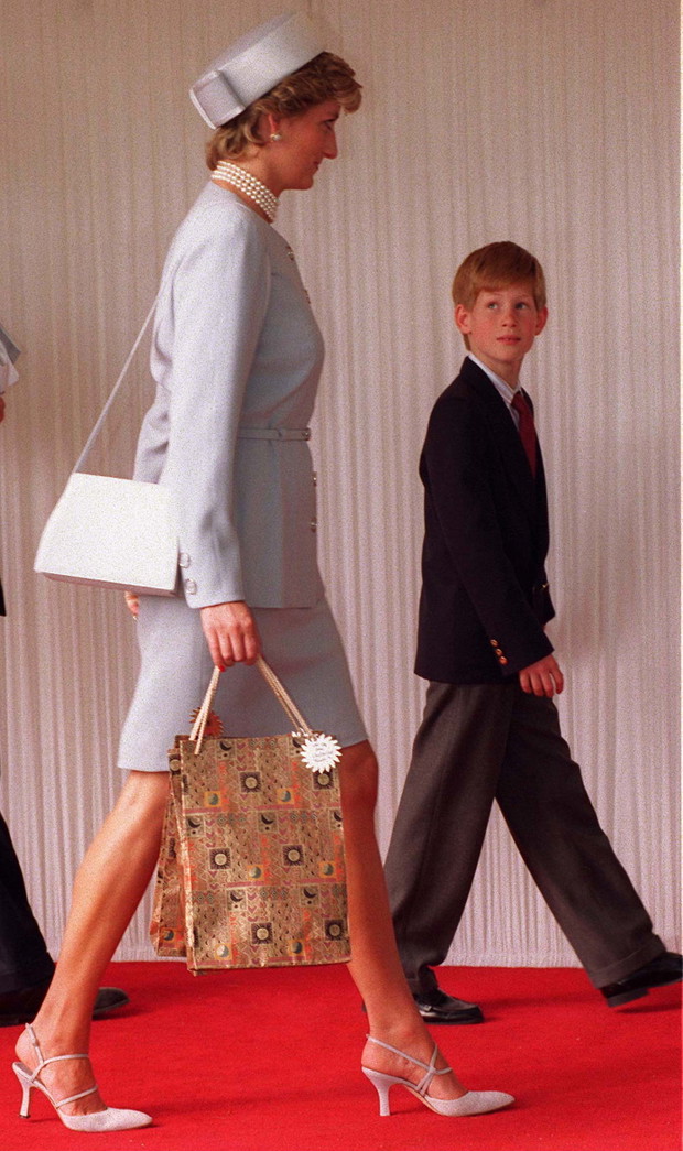 Harry And Diana In Hyde Park