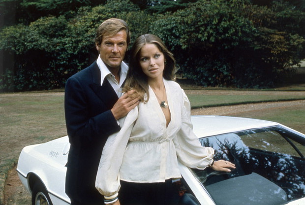 On the Set of "The Spy Who Loved Me"