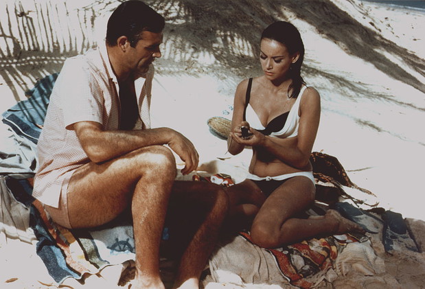 On the set of Thunderball
