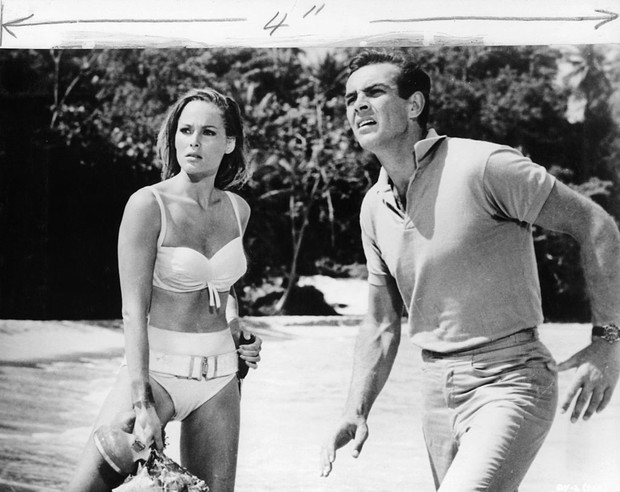 Ursula Andress And Sean Connery In 'James Bond: Dr. No'
