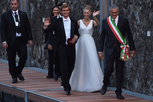 Celebrity Sightings During Pierre Casiraghi And Beatrice Borromeo Wedding