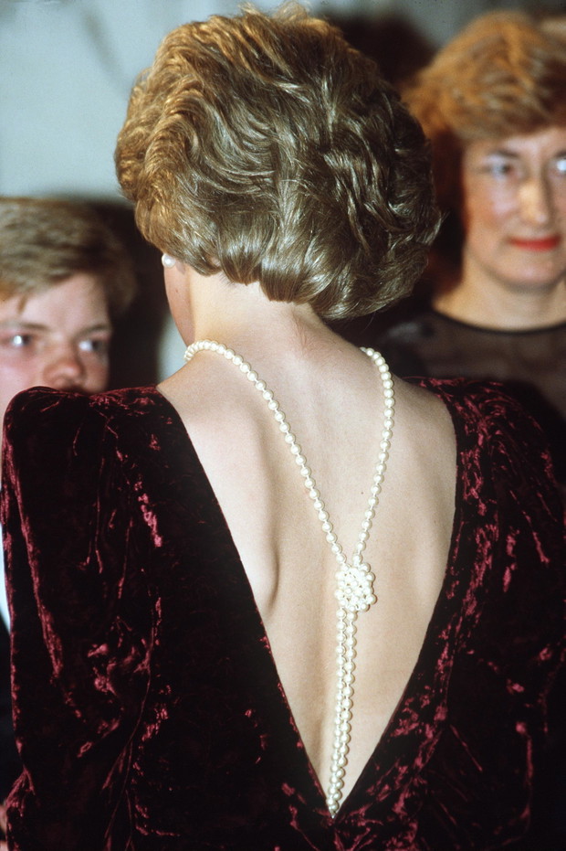 Diana At Film Premiere