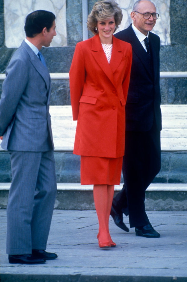 Charles and Diana in Italy