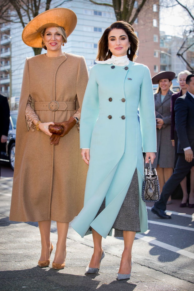 King Abdullah II Of Jordan And Queen Rania Of Jordan On Official Visit In The Hague : Day One