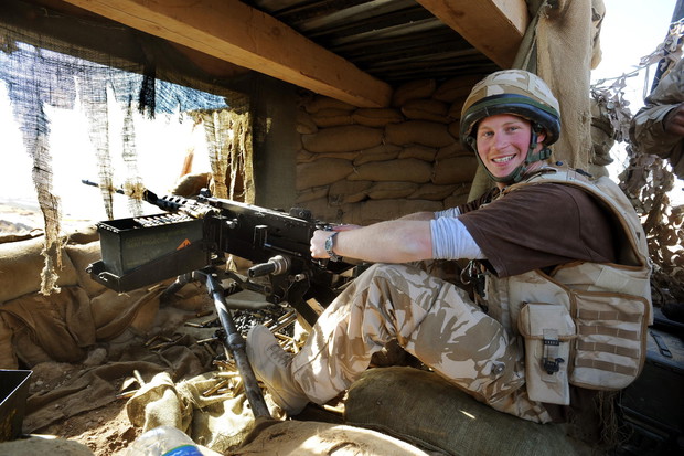 Prince Harry Serves in Afghanistan