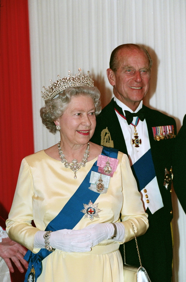 Queen Elizabeth II and Prince Philip, Duke of Edinburgh atte