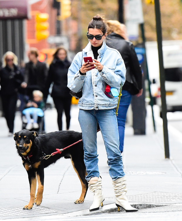 Celebrity Sightings In New York City - October 17, 2019