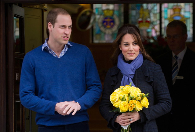 Duchess Of Cambridge Leaves The King Edwards VII Hospital