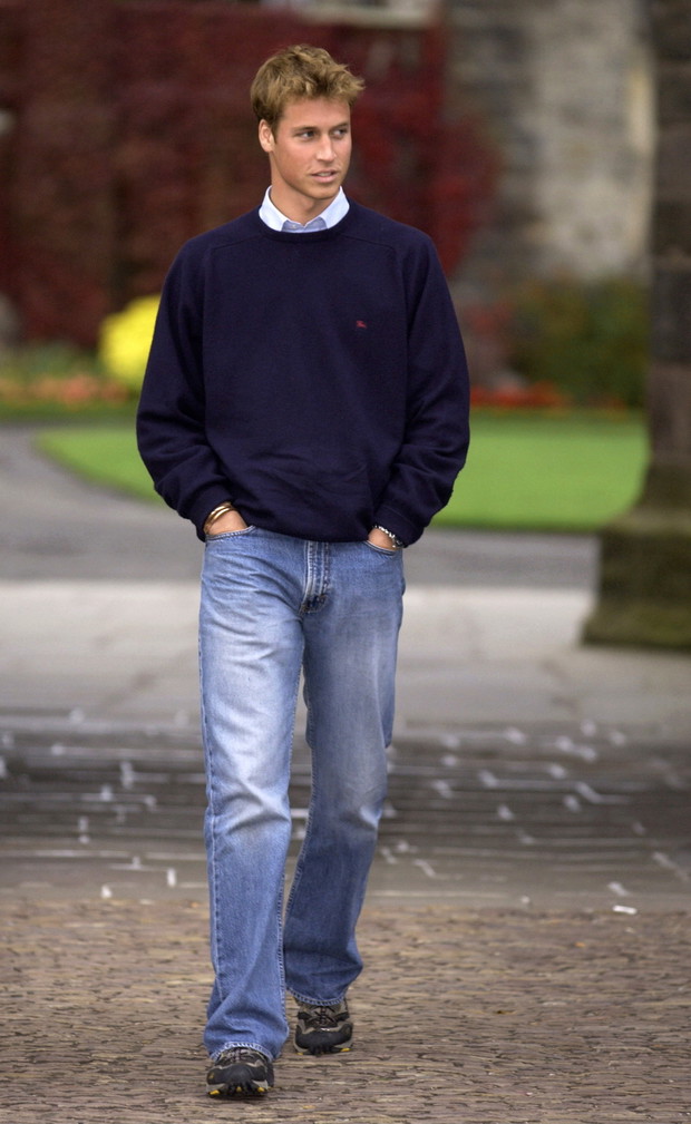 Prince William Jeans At University