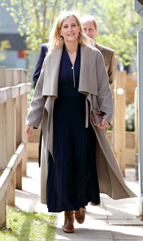 The Earl & Countess Of Wessex Visit Frimley Park Hospital In Camberley