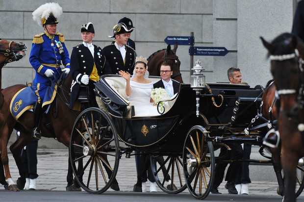 Wedding Of Swedish Crown Princess Victoria &amp; Daniel Westling - Cortege