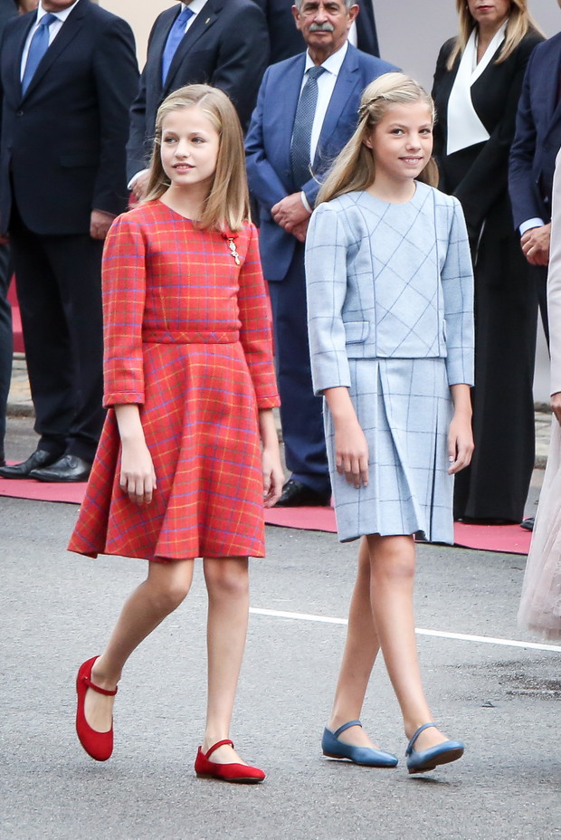 Spanish Royals Attend The National Day Military Parade