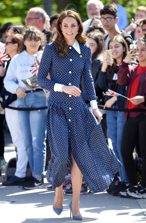 The Duchess Of Cambridge Visits Bletchley Park D-Day Exhibition