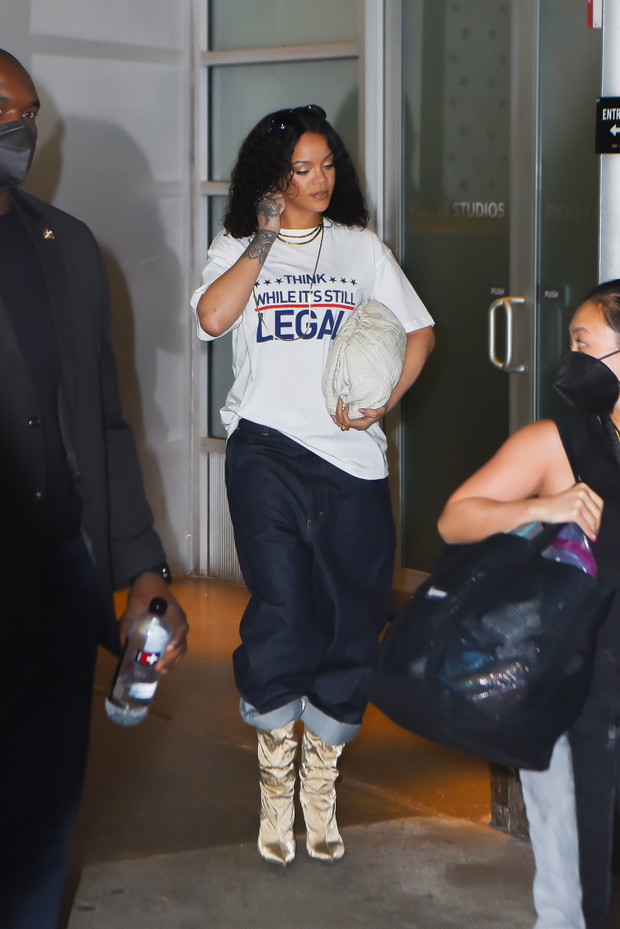 Celebrity Sightings In New York City - September 24, 2021