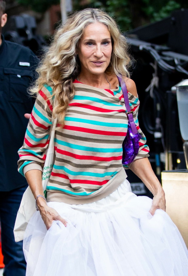 Sarah Jessica Parker na planie serialu And Just Like That